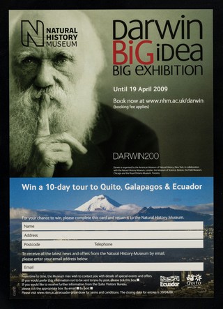 Darwin : big idea, big exhibition / Natural History Museum.