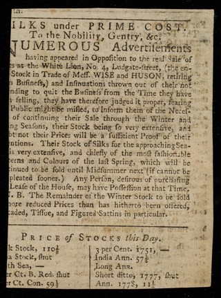 For ink-spots, iron-moulds, stains, &c. the true essential salt of lemons ... / William Bayley.