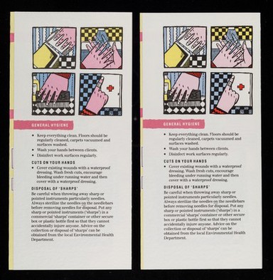 AIDS : guidelines for tattooists : don't die of ignorance / prepared by the Department of Health and Social Security and the Central Office of Information.