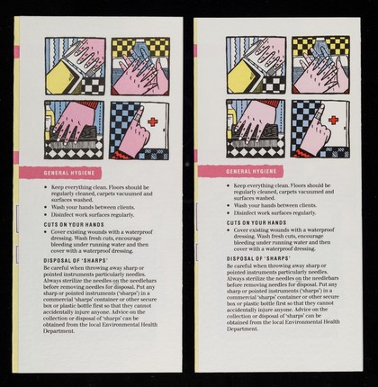 AIDS : guidelines for tattooists : don't die of ignorance / prepared by the Department of Health and Social Security and the Central Office of Information.