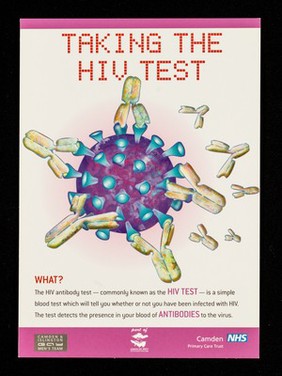 Taking the HIV test? / produced by Camden & Islington Gay Men's Team ; illustration by Mark Blann.