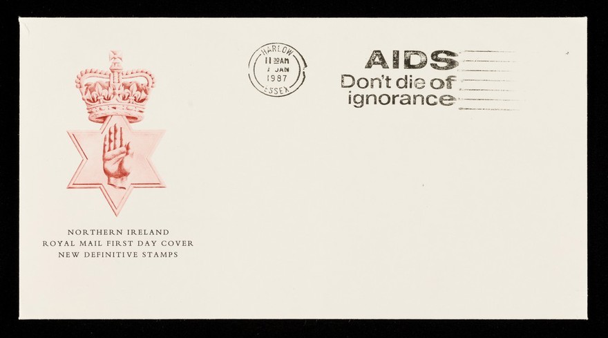 Northern Ireland Royal Mail first day cover : new definitive stamps / Royal Mail.