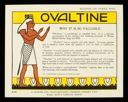 Ovaltine : why it is so valuable / A. Wander Ltd.