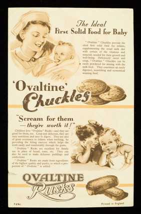 Ovaltine : the world's most popular food beverage and the world's best nightcap.