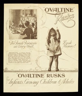 'Ovaltine' rusks for infants, growing children & adults / A. Wander Ltd.