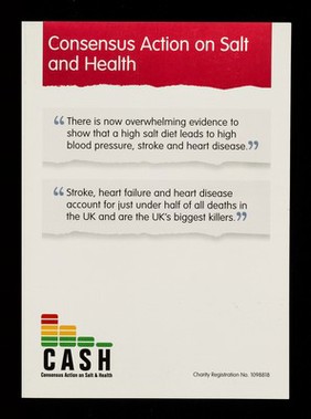 Consensus Action on Salt and Health / CASH.