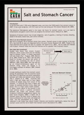 Salt and stomach cancer / CASH.