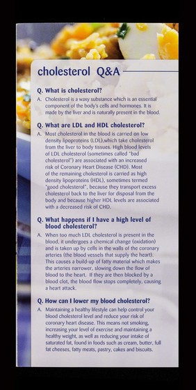 Lifting the limits : the facts about eggs & cholesterol / British Egg Information Service ; foreword by Dr. Hilary Jones.