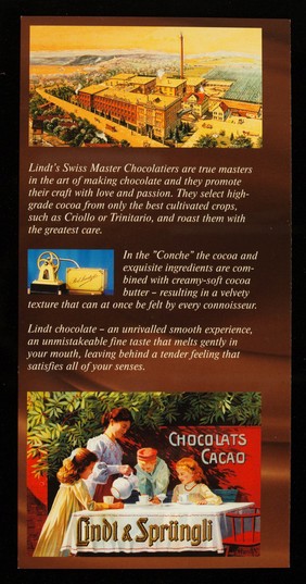 Lindt : maître chocolatier Suisse depuis 1845 / Lindt & Sprüngli.