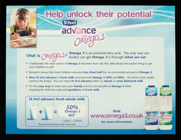 St. Ivel advance with Omega 3 / St. Ivel.