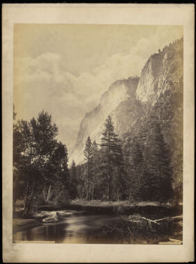 Yosemite, California: Glacier Point. Photograph by C.E. Watkins, ca. 1860-1880.