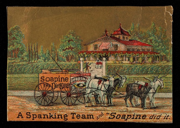 A spanking team and Soapine did it / Kendall Manufacturing Company.