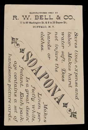 Soapona / R.W. Bell & Co.