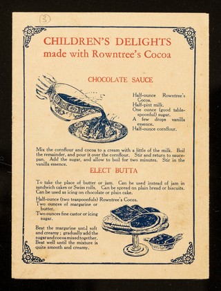 The cocoa the children like : Rowntree's Cocoa : famous for flavour / Rowntree & Co. Ltd.