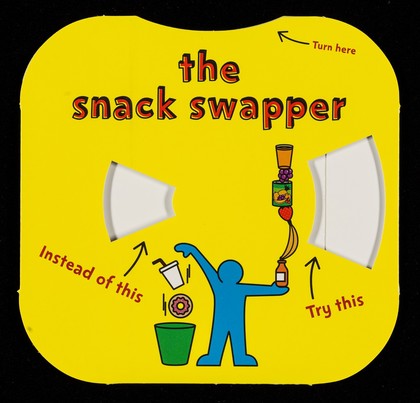 The snack swapper : instead of this, try this / produced by COI for the Department of Health.