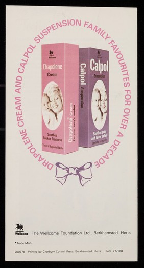 Nappy rash, teething : your questions answered / Wellcome Foundation Ltd.