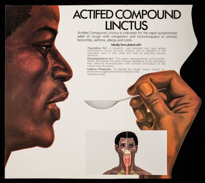 The prompt, potent way to relieve coughs and clear congestion : Actifed compound linctus / Wellcome Nigeria Ltd.