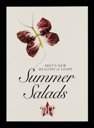 Pret's new healthy & light summer salads / Pret a Manger.