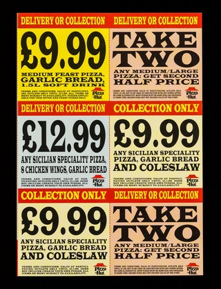 See... smell... taste the new Sicilian : pizza base with taste : oregano, aromatic basil and garlic ... / Pizza da Milano.