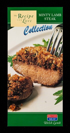 Minty lamb steak / Meat & Livestock Commission.