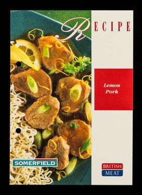 Lemon pork / Somerfield.