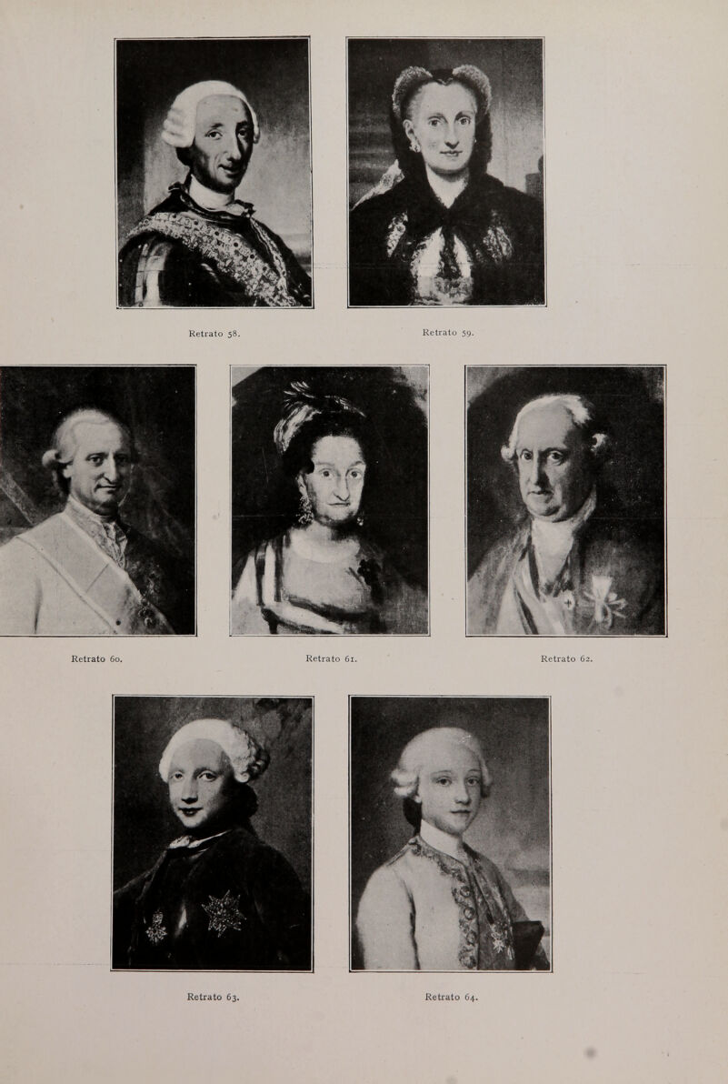Retrato 63. Retrato 64.