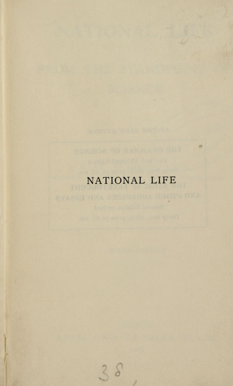 NATIONAL LIFE