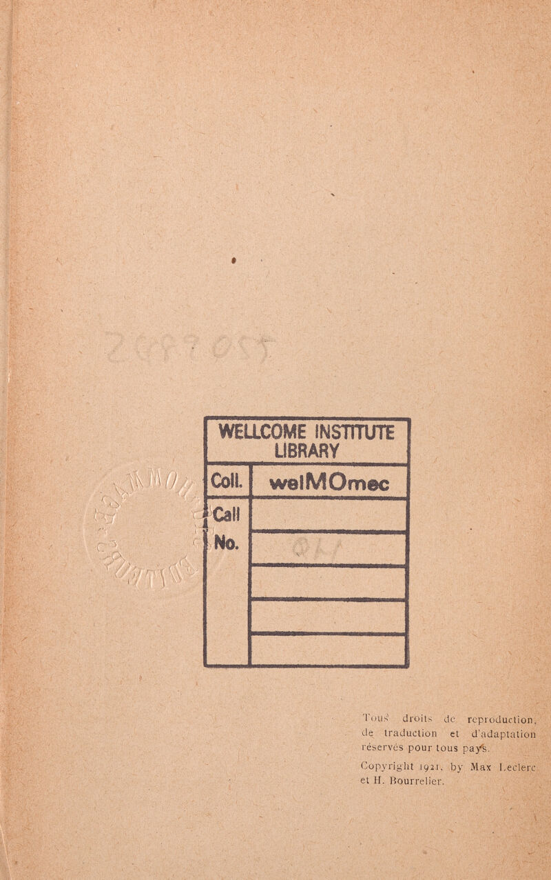 /• 14 • u , í ' ш M: Ч '. Tous* droits de reproduction, ' de traduction et d'adaptation réservés pour tous paj^. . Gop3'riglit ,1921, by Max [.edere A:- Ц Í • ' et 11. Bourrelier.