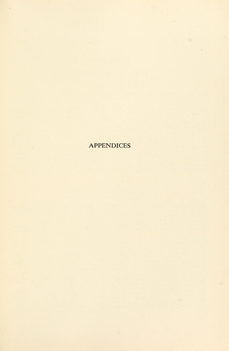 APPENDICES