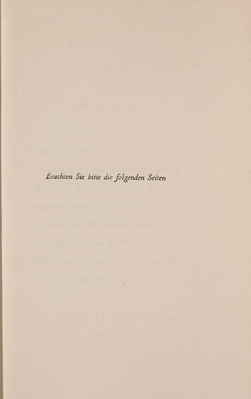 Beachten Sie bitte die folgenden Seiten