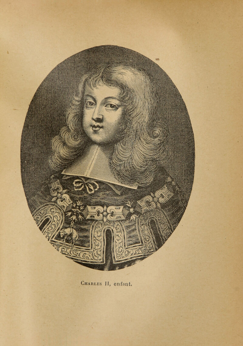 Charles II, enfant.