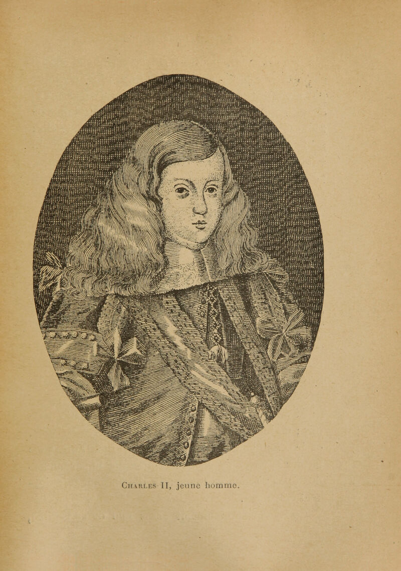 Charles II, jeune homme