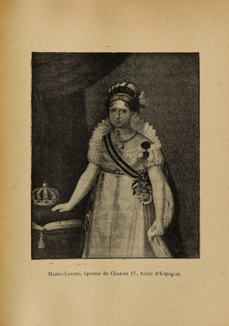 Majric-Louise, épouse de Charles IV, reine d’Espagne