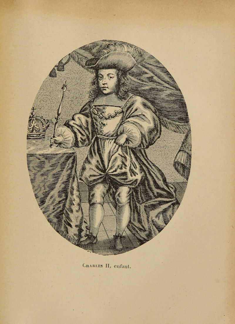 Charles II, enfant