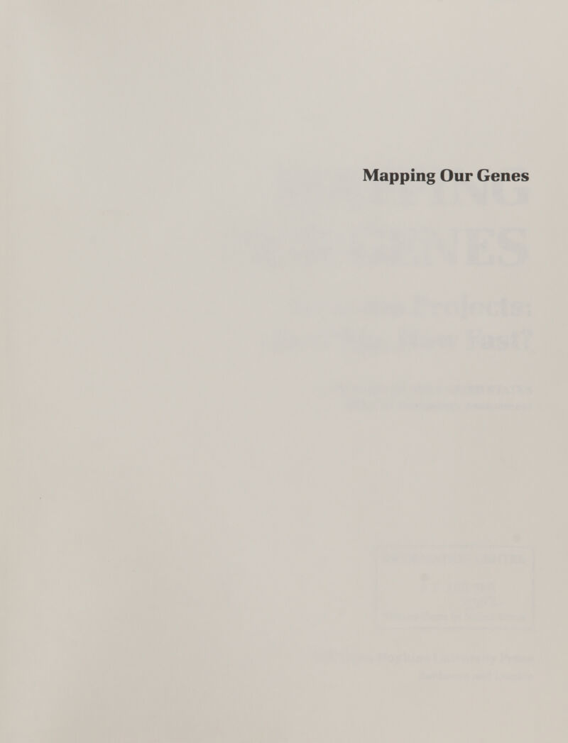 Mapping Our Genes