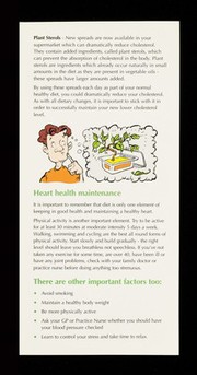 Eating to manage your cholesterol / The Flora Project.