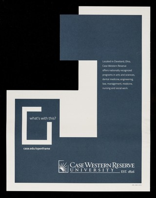 Who would have thought? : a microchip implant could deliver drugs within the body ... / Case Western Reserve University.