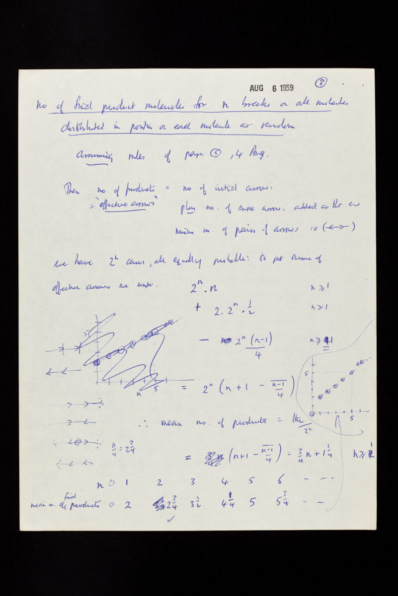 AUG 6 1959 ® ' k*> o( y^ljUuh» K ^e-kt ^ aÄ to^U M, ¿ß/l /WvK Cfl tod* JjL ¿Cr~ yU^ÁíA^ yj^, ¿£ /v^ CP ! i-e - (jl¿ K ho ^ ts-vKd (Wl^ > > 4*^ g ü^° fU *•. ^ ÄM* W , ^MUA^ir ^ ^ 4 &MJ* ,(t (-*-^~~ ) /W ¿ k A %Jluj /u^U^- & Í £^¿M-<si- ¿UwwSo .<**- ¿Vnjk' . i 2 .it f Wsm^ 2. 2 M 6 X a f^') ~T 2 (V + I - T, :T ) [ ( ¡I Q t—•- 1 * 1 rw> . ¿^ ^jui-JA^^Í  v A ^ 2 C ' \J ¿g^ |f\H -^ 1 j - I fc ^ ' H K?/ I» M^*- **- ^ p4¿*lh*-iX* O 2. C¿> s t si vi 5 5+