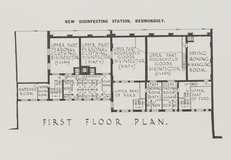 NEW DISINFECTING STATION, BERMONDSEY.