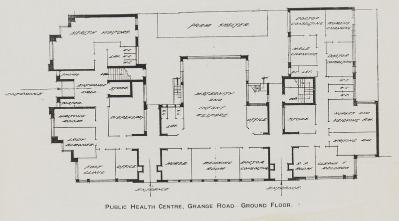 Public Health Centre, Grange Road Ground Floor.