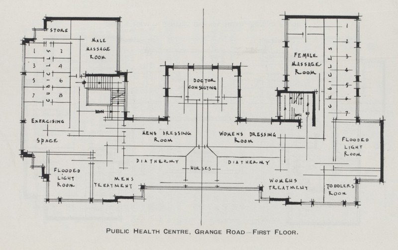 Public Health Centre, Grange Road First Floor.