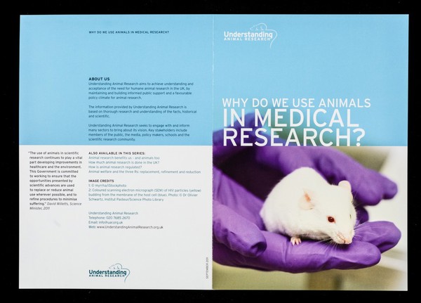 Why do we use animals in medical research? / Understanding Animal Research.