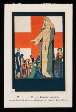 M. E. Phillips, Großbritannien : Internationale Konkursausschreibung der Liga der Roten Kreuze.