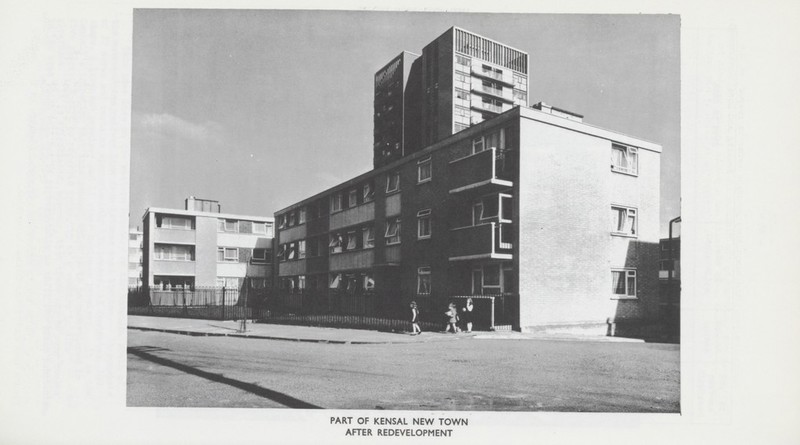 PART OF KENSAL NEW TOWN AFTER REDEVELOPMENT