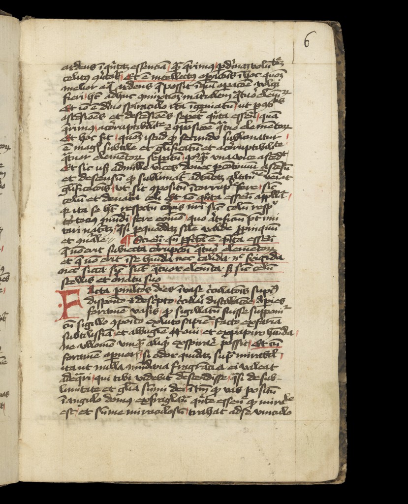 Johannes De Rupescissa I De Consideratione Quintae Essentiae I With A Glossary Of Medicinal Herbs In Latin And German Wellcome Collection