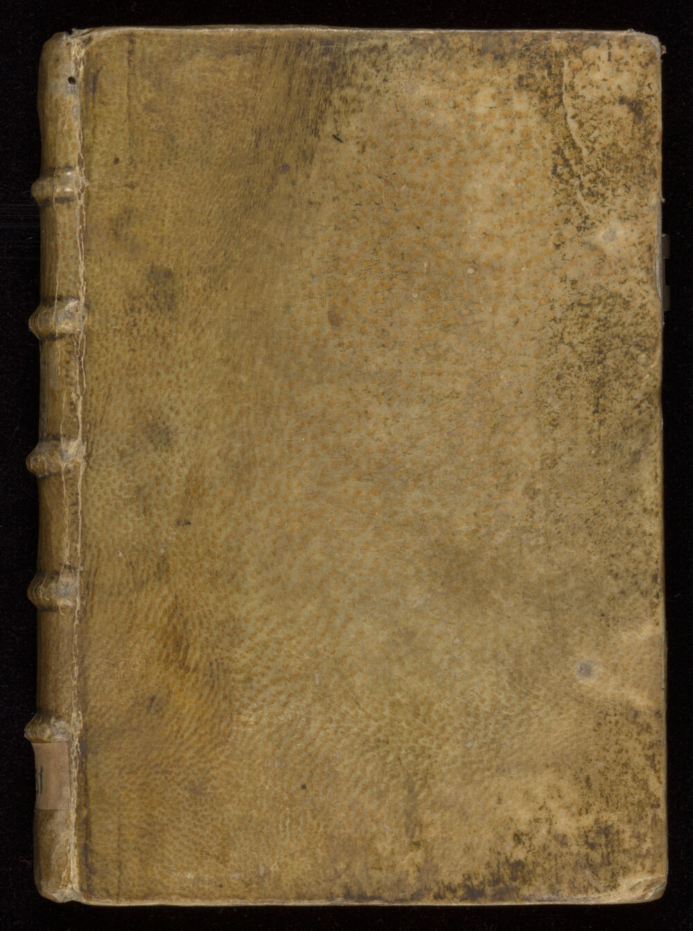 Vellum binding of Wellcome MS 983, L'art Magique, dated around 1709