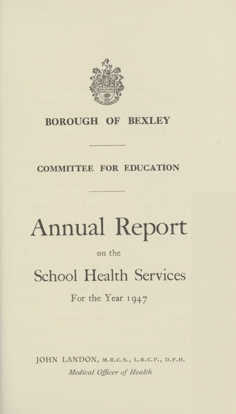 KENT EDUCATION COMMITTEE EXCEPTED DISTRICT OF BEXLEY Schools Six County Modern Schools with seven departments. Average number on Roll at 31st December, 1947 3,718 Twenty-three County Primary Departments Average number on Roll at 31st December, 1947 One Nursery Class attached to Uplands Primary School 6,602 Average number on Roll 30 Bexley County Technical School for Girls Average number on Roll 840 Total 11,190 Clinics. Minor Ailments. Welling—Little Danson, Dansington Road. Tuesday, 2—4 p.m. Wednesday, Friday and Saturday, 9.30—11 a.m. Doctor in attendance—Wednesday and Saturday. Bexleyheath—315, Broadway. Tuesday, 2—4 p.m. Monday, Wednesday, Friday and Saturday, 9.30— 11 a.m. Doctor in attendance—Tuesday and Saturday. Bexley—Murchison Avenue. Tuesday, Thursday and Friday, 9.30—11 a.m. Doctor in attendance—Thursday. Dental Clinics. Welling—Little Danson, Dansington Road. Monday to Friday, 9.30—11 a.m., 2—4 p.m. Saturday, 9.30—11 a.m. Bexleyheath—315, Broadway. Thursday and Friday, 9.30—11 a.m., 2—4 p.m. Saturday, 9.30—11 a.m. Extraction Session—-Friday morning. Crayford—Woodside Road. Monday, Tuesday and Wednesday, 9.30—11 a.m., 2—4 p.m. 57
