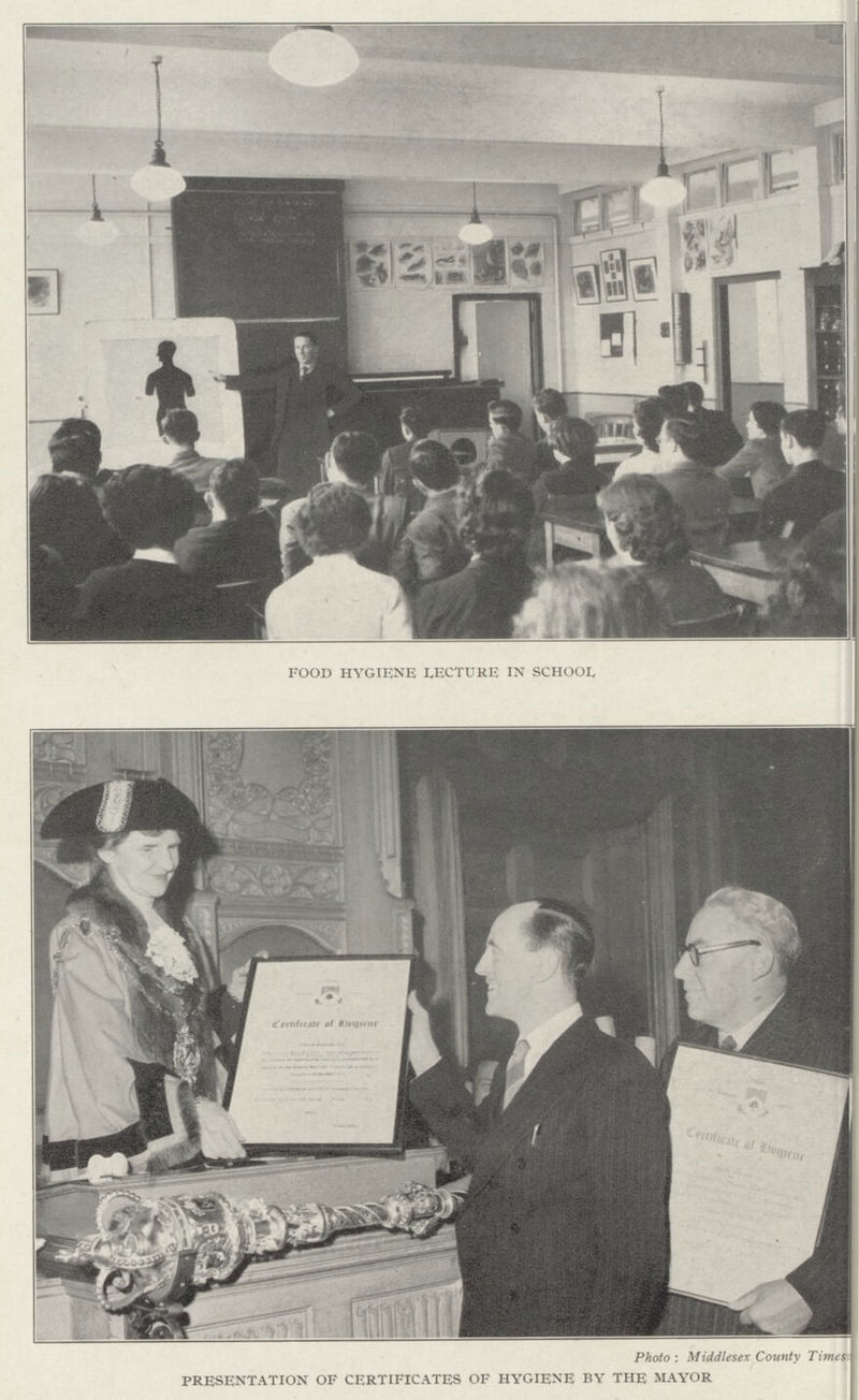 food hygiene lecture in school Photo: Middlesex County Times presentation of certificates of hygiene by the mayor