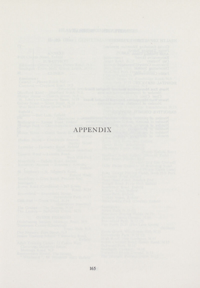 APPENDIX 165