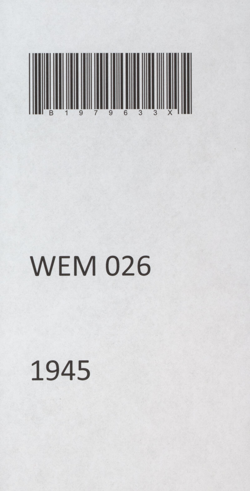 WEM 026 1945